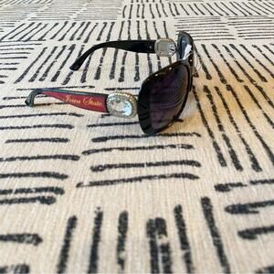 Iowa State Sunglasses with Black and Red Frame